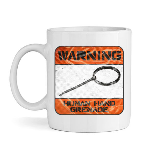 WARNING - Human Hand Grenade - Distressed Thumbnail