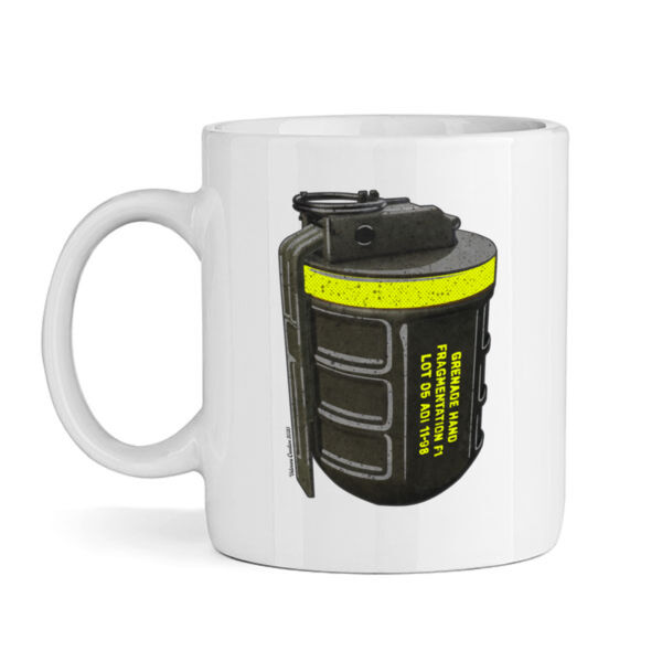 Hand Grenade Mug Thumbnail