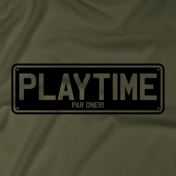 RACT - Playtime Callsign Number Plate Black Thumbnail