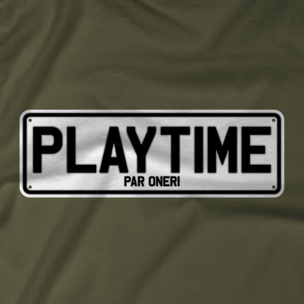 RACT - Playtime Callsign Number Plate Black on White Thumbnail