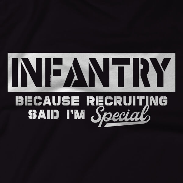 Infantry - Because Im Special - White Thumbnail