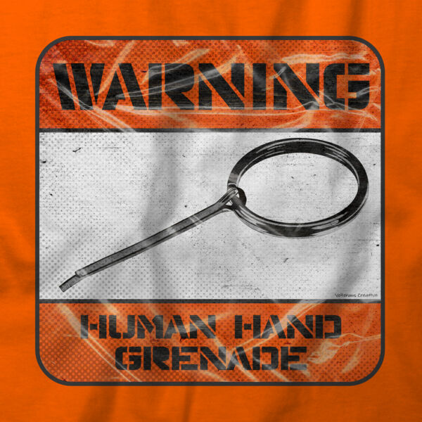 WARNING - Human Hand Grenade - Distressed Thumbnail