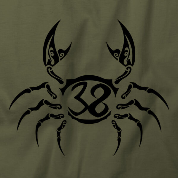 38th Crab Tribal - Next Level Shirt Thumbnail