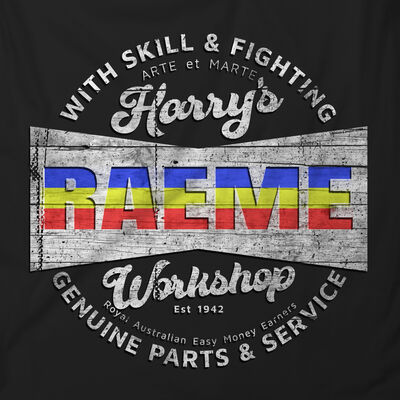 RAEME - Harrys Workshop - White Tricolour Thumbnail