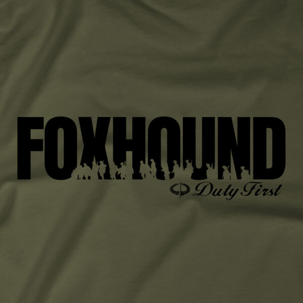 RA Inf - Foxhound Callsign - WW1 Silhouette Thumbnail